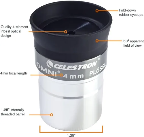 Vista 2 de Serie ocular Celestron Omni