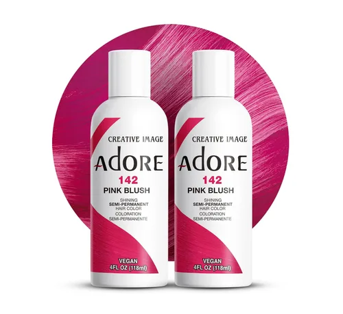 Vista 102 de Adore Tinte semipermanente verde para el cabello, vegano y sin crueldad, 4 onzas líquidas, 163 Green Apple (paquete de 1)