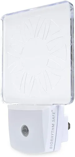 Vista 6 de Spectra479 - Luz nocturna LED roja tenue para dormitorios y baños [paquete de 2] - BioRhythm Safe - (círculo) Caja fuerte BioRhythm