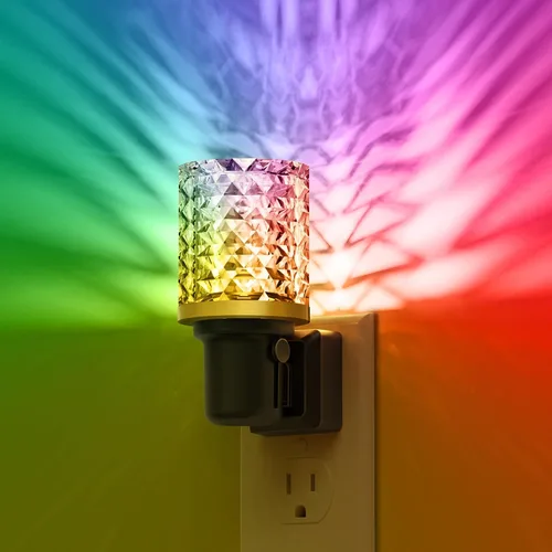 Vista 12 de L LOHAS LED Luces nocturnas enchufables a la pared, paquete de 2 unidades de 3000 K/4000 k/5000 K de temperatura de color ajustable, luz nocturna
