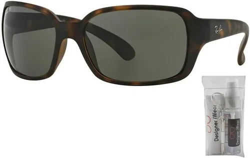 Vista 2 de Ray-Ban RB4068 Sunglasses For Women + BUNDLE with Designer iWear Eyewear Care Kit