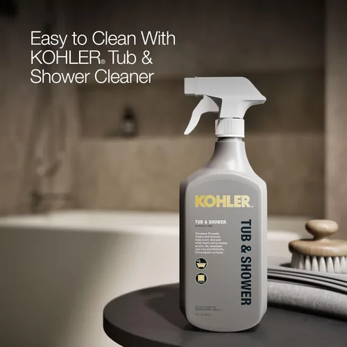Vista 12 de Kohler 1956-LA-96 Underscore® 60" x 30" baño de alcoba, drenaje izquierdo, galleta
