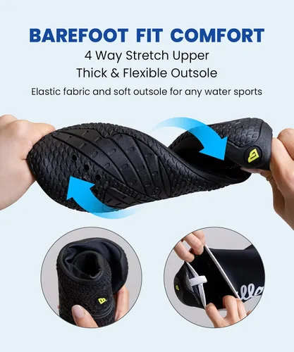 Vista 5 de BALLOP Aqua Shoes - Zapatos de agua antideslizantes de secado rápido para mujeres y hombres