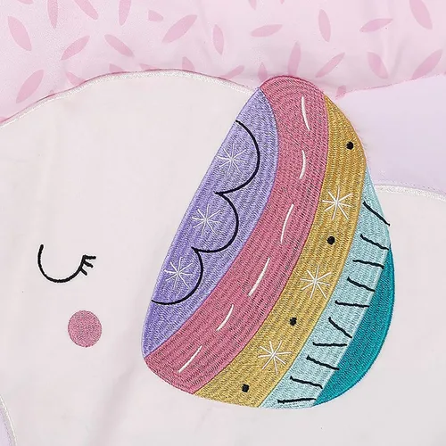Vista 8 de Bedtime Originals Elephant Dreams - Juego de ropa de cama para cuna de bebé (3 piezas), color rosa
