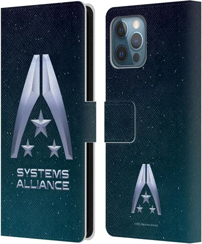 Vista 79 de Head Case Designs Funda de piel con licencia oficial de EA Bioware Mass Effect Cerberus Logo Graphics tipo cartera compatible con Apple iPhone 11