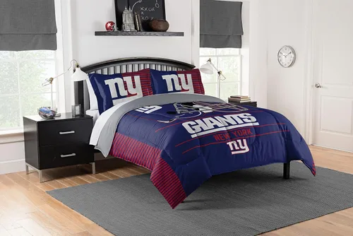 Vista 3 de Northwest NFL Unisex-Adult Comforter and Sham Set Draft