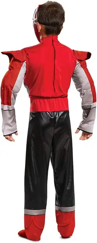 Vista 2 de Power Rangers Classic Beast Morphers Gold Ranger - Disfraz para niño