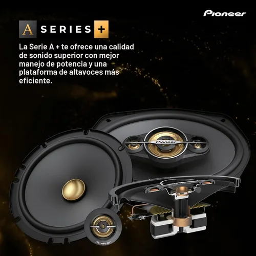 Vista 2 de PIONEER A-Series Plus TS-A301TW 20 mm (0,75") Componente Tweeters 450W Max