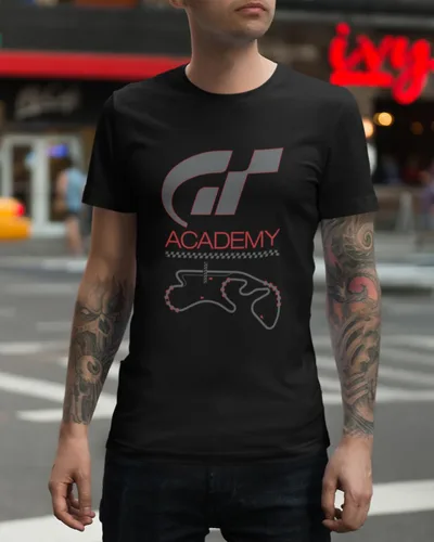 Vista 3 de Ripple Junction Gran Turismo The Movie - Camiseta de manga corta para hombre con licencia