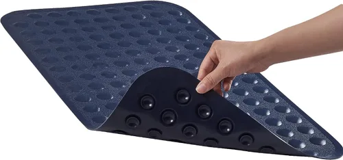 Vista 17 de Yanzifly Alfombra de Bañera Antideslizante Tapete de Baño para Bañera de Silicona Suave Alfombra de Bañera Antideslizante Tapetes de Ducha