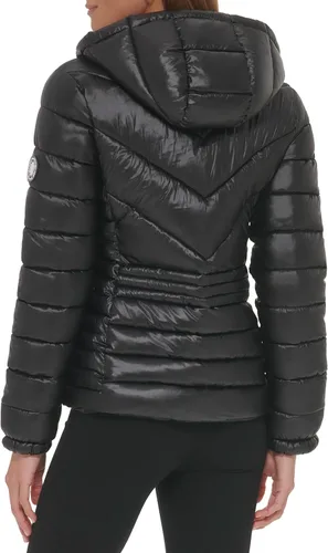Vista 2 de DKNY Women's Sport Lightweight Packable Puffer Jacket