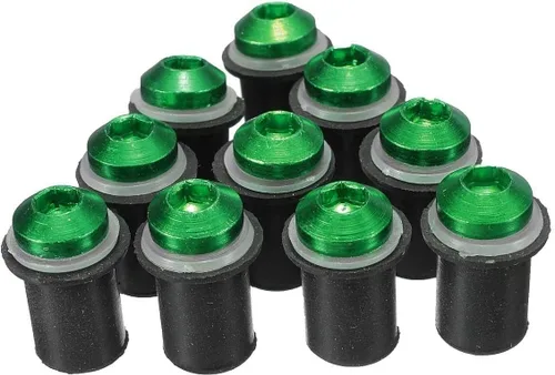 Vista 4 de GLoyer Tornillos para parabrisas de motocicleta, accesorios compatibles con deflectores de viento iridio Ducati 696 2009 2010 2011 2012 2013
