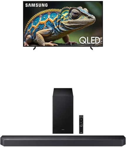 Vista 17 de Samsung - Smart TV QLED 4K de 43 pulgadas de la serie Q60D, Quantum HDR, con Object Tracking Sound Lite, Motion Xcelerator, diseño delgado, Gaming
