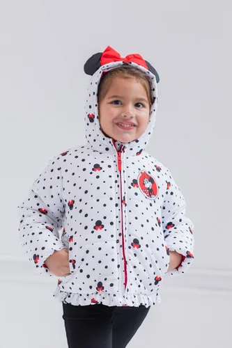 Vista 2 de Disney Minnie Mouse - Abrigo de invierno para niñas, tallas de 2T a 8