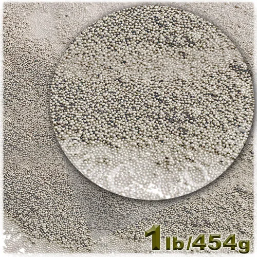 Vista 3 de The Crafts Outlet Acabado Opaco, Vidrio, Microperlas 0.024 in, Ideal para Caviar, Perla Opaco