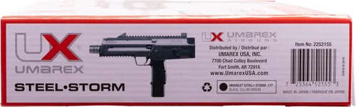 Vista 8 de Umarex Steel-Storm - Pistola de aire calibre.177 BB, negra