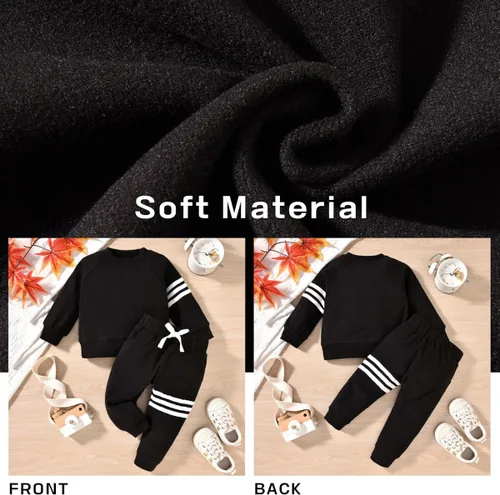 Vista 5 de Aalizzwell Sudadera para bebés niños y niñas de 0 a 24 meses