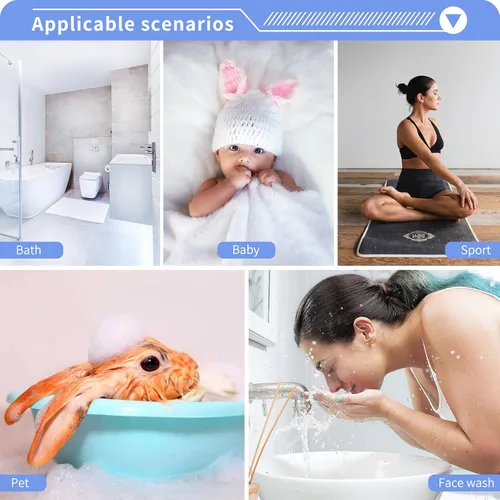 Vista 7 de SUABO Toallas de baño de algodón suave para niños, excavadora de automóviles industriales y camiones en toalla blanca, juego de 4