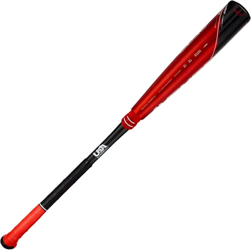 Vista 8 de Axe Bat 2023 Avenge Pro Hybrid (-10, 2-5/8") Bate de béisbol EUA, Híbrido de 3 piezas, Rojo/Negro