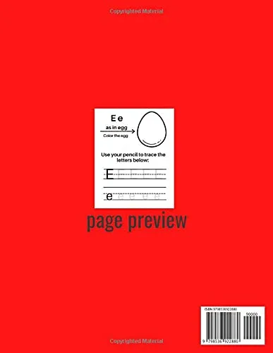 Vista 2 de A to Z Tracing Book Introduction to Writing Alphabet letters