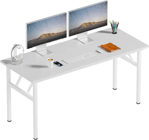 Vista 47 de Need Escritorio pequeño plegable para computadora, mesa de escritura