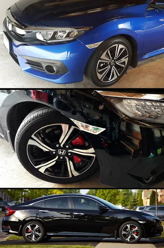 Vista 3 de Luces para el lateral de la defensa para 2016-2017 10TH HONDA CIVIC RS STYLE JDM
