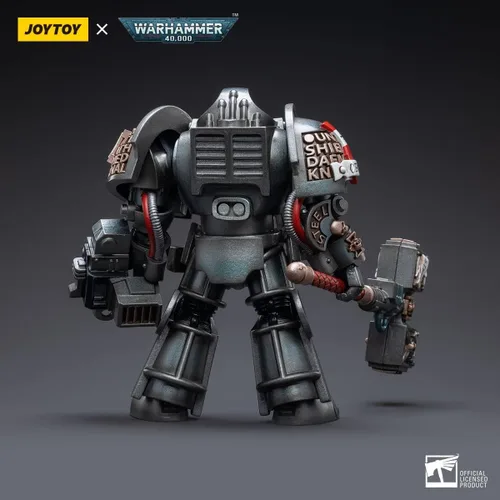 Vista 7 de JOYTOY Warhammer 40,000 figuras de acción 1/18 Grey Knights Terminators Caddon Vibova Collection Modelo Regalos de cumpleaños Pre-Order