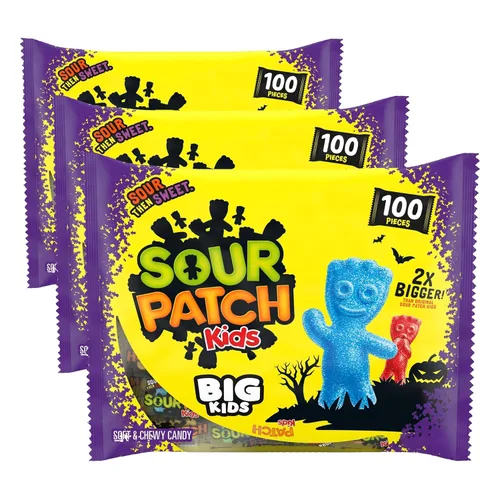 Vista 29 de Caramelo de goma suave y masticable Sour Patch