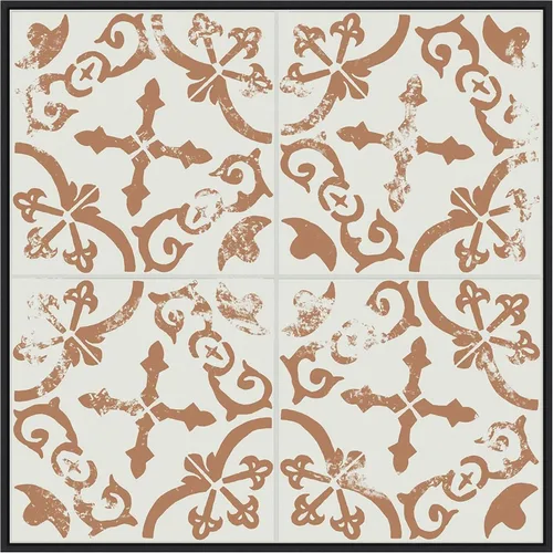 Vista 20 de Amanti Art Lienzo enmarcado para pared, azulejos de cerámica II de 16 x 16 pulgadas, por Melissa Wang, lienzo enmarcado para pared, obras de arte