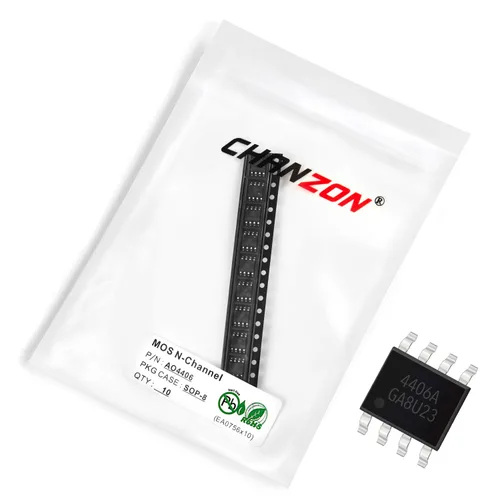 Vista 108 de Chanzon 2N60 TO-220AB NMOS MOS N-Channel Power MOSFET Transistor, alto voltaje y corriente nominal, (paquete de 10 unidades)