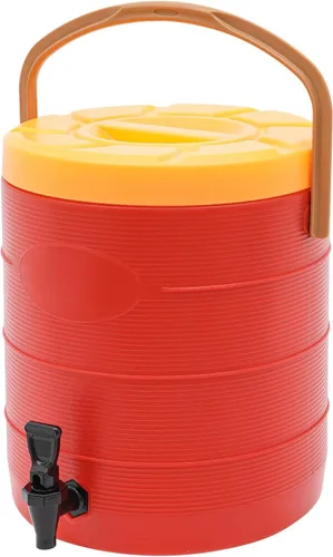 Vista 13 de Dispensador de bebidas aislado de acero inoxidable, dispensador térmico de bebidas frías y calientes de 25 L/6.6 galones con espita para té, café