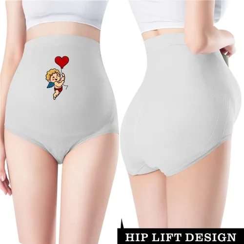 Vista 4 de Ropa interior de maternidad para mujer, ropa interior con soporte para el abdomen, con eslogan divertido, ropa de embarazo, regalos