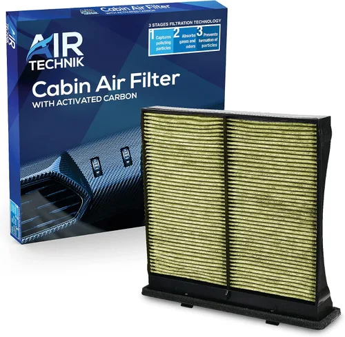 Vista 9 de AirTechnik CF10930 Filtro de aire de cabina con carbón activado Compatible con Subaru Crosstrek 2016-2017, Forester 2009-2018, Impreza 2008-2016