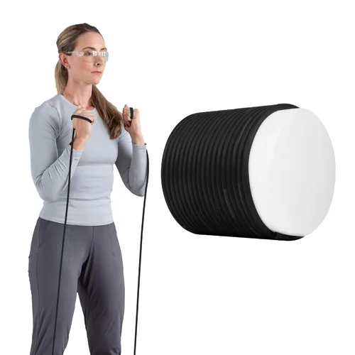 Vista 10 de TheraBand - Bandas de resistencia, banda elástica de látex profesional, para cuerpo superior e inferior, ejercicio de núcleo, terapia física
