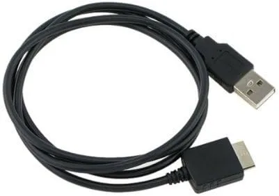 Vista 2 de Cybertech Cable de repuesto de sincronización de datos USB compatible con Sony Walkman NWZ S544 S545 8 16 [Electrónica]