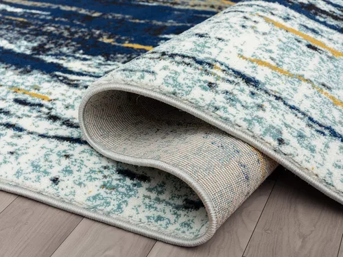 Vista 4 de Abani - Tapete audaz y contemporáneo, con acento de estilo moderno, colección Laguna, fabricado en Turquía, comodidad y elaboración superiores