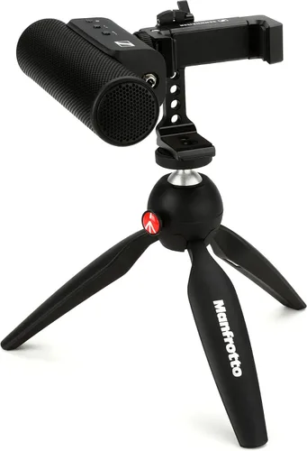 Vista 10 de Sennheiser Professional MKE 400 Micrófono tipo escopeta para cámara con conectores TRS y TRRS de 3.5mm para DSLR, sin espejo y móvil, se conecta