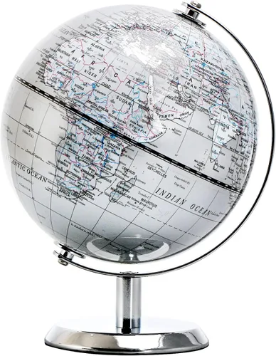 Vista 11 de Globo Antiguo Diámetro 5.5 pulgadas / 14cm - Educativo/Geográfico - Mapa en Inglés
