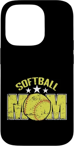 Vista 17 de Softball Mom Sports Parent Team Supporter Case for iPhone 16