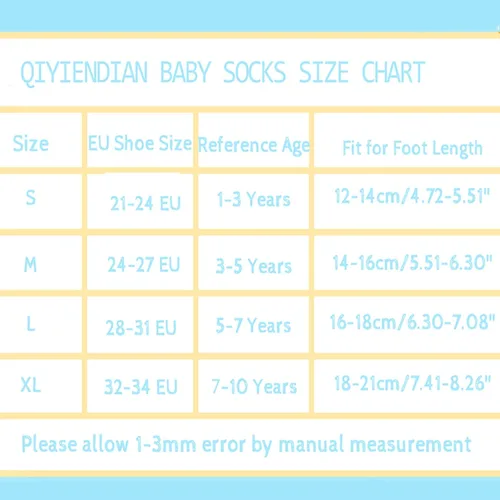 Vista 4 de QIYIENDIAN 5 pares de calcetines cálidos y acogedores con dibujos animados, colores sólidos para niños de 1 a 10 años