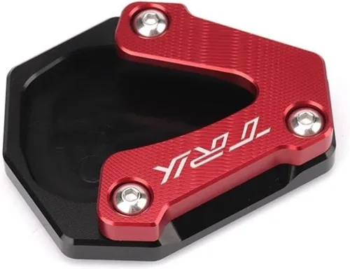 Vista 11 de Motorcycle Kickstand Extension Pad for Benelli TRK502 TRK 502 2020 2021 Foot Side Stand Support Plate Enlarger (Color : B Black)