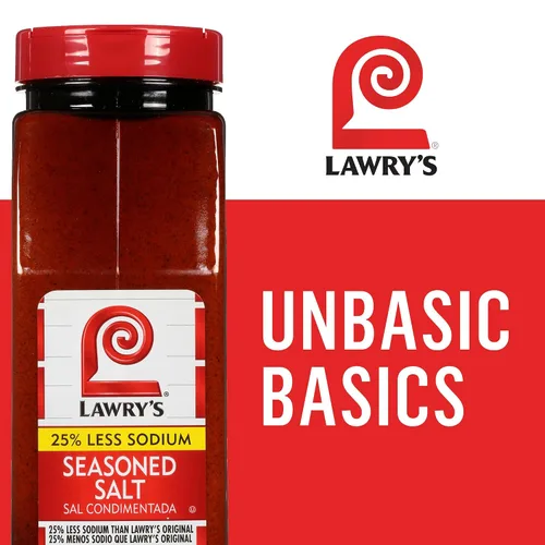 Vista 21 de Lawry's 25% menos de sal sazonada de sodio, 36.5 oz