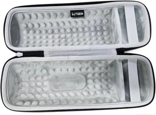 Vista 10 de LTGEM - Funda compatible con altavoz portátil JBL Pulse 4, color negro Impermeable y a prueba de golpes