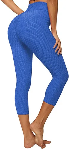 Vista 88 de SEASUM - Pantalones de yoga de cintura alta para mujer, con control de abdomen y realce de glúteos, leggings favorecedores para entrenar y correr