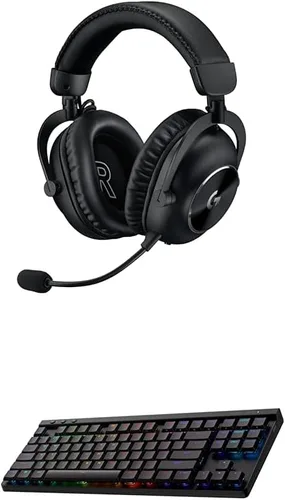 Vista 12 de Logitech G PRO X 2 Lightspeed - Auriculares inalámbricos para juegos: Auriculares inalámbricos con micrófono, controladores de grafeno de 50mm