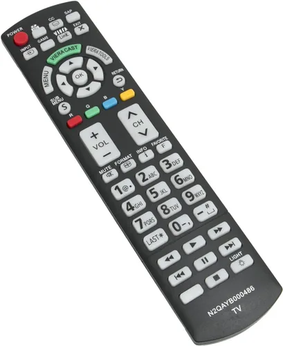 Vista 2 de N2QAYB000486 Reemplazo de trajes de control remoto para Panasonic TV TC-P54G20 TC-P50VT20 TC-46PGT24 TC-P50G25 TC-P50GT25 TC-P50VT25 TC-P54G25