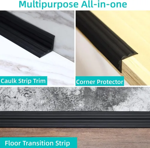 Vista 4 de Protector flexible de esquina de pared para despegar y pegar, protector de esquina de pared, protector de bordes autoadhesivo interior y exterior