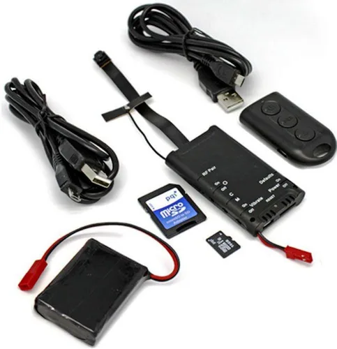Vista 2 de KJB DVR272WF Módulo Wi-Fi portátil DIY, sensor CMOS progresivo de 1/3", resolución 2304x1536, longitud focal de 0.157 in, ángulo de visión de 66°