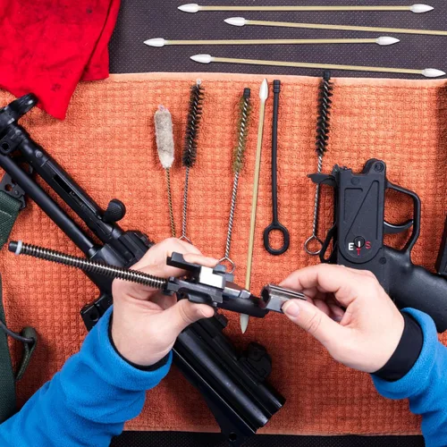 Vista 4 de Eyxformula 200 hisopos de algodón de limpieza de pistola de 6 pulgadas con puntas de doble punta, palos de bambú fuertes, hisopos de algodón largos