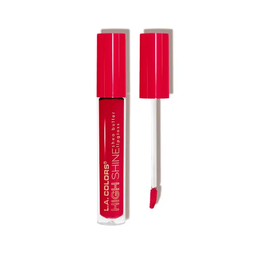 Vista 28 de Manteca de Karité Lip Gloss de lato brillo L.A. Colors, de 0,14 onza, Bebé Pastelillos (Baby Cakes)